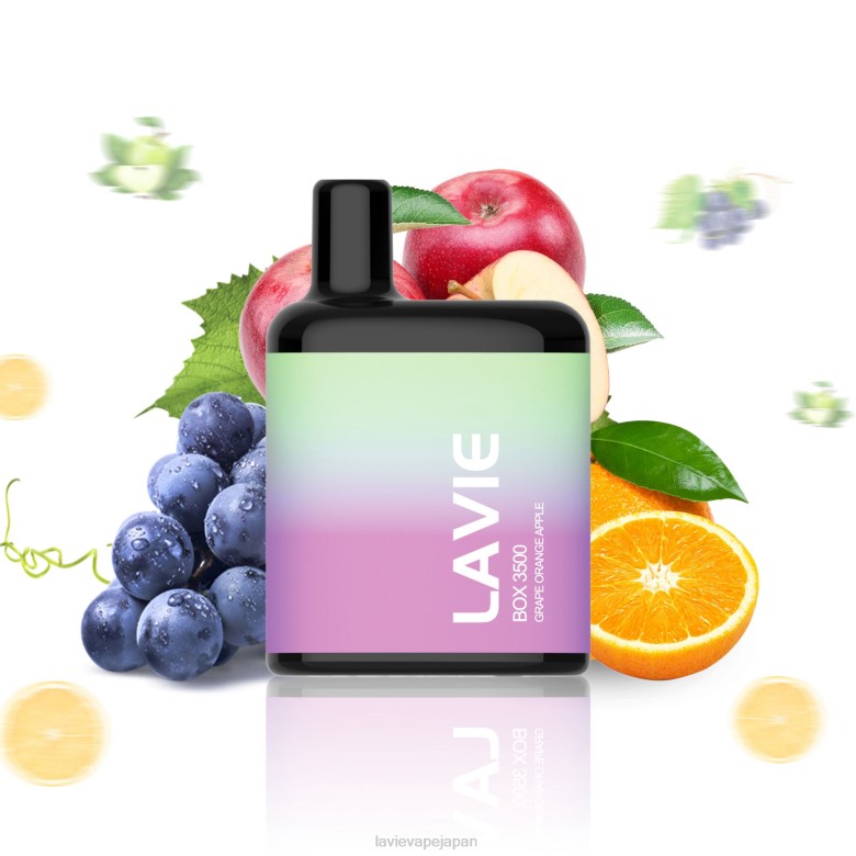 LAVIE Store Japan - LAVIE BOX 3500パフ ブドウ オレンジ リンゴ 68P6212