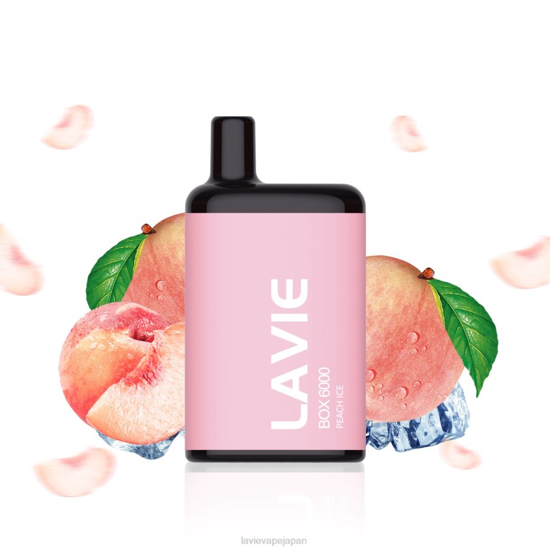LAVIE Store Japan - LAVIE BOX 6000パフ ピーチアイス 68P6200
