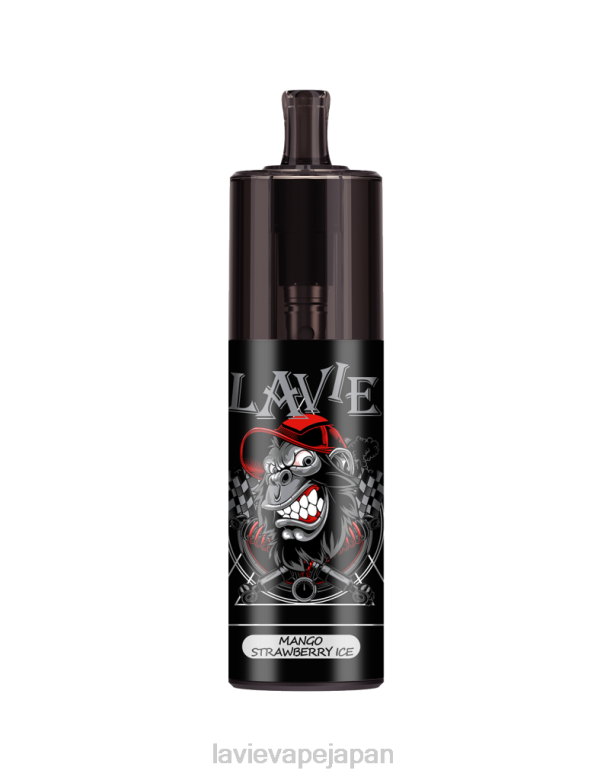 LAVIE Vape Japan - LAVIE COLOUR BAR 10000 パフのエアフロー制御 マンゴーストロベリーアイス 68P6333