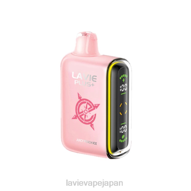 LAVIE Vape Japan - LAVIE PLUS 15000パフ ジューシーなピーチアイス 68P699