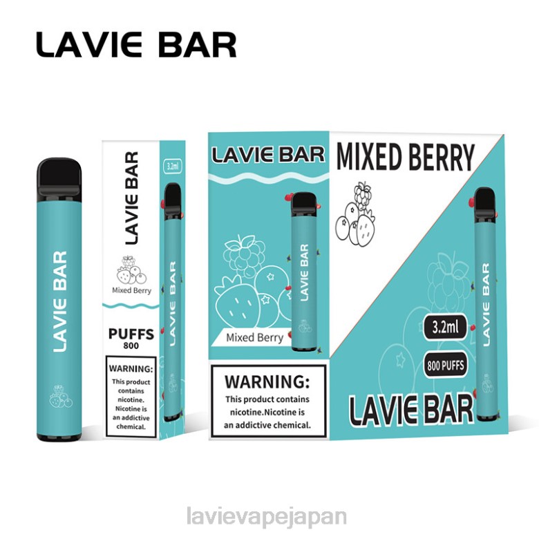 LAVIE Vape Tokyo - LAVIE BAR 800パフ ミックスベリー 68P6316