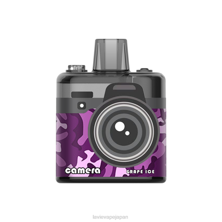 LAVIE Vape Tokyo - LAVIE Camera 8000パフ ぶどう氷 68P6172