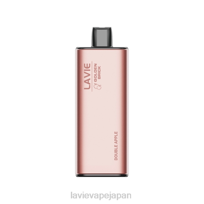 LAVIE Vape Tokyo - LAVIE GOLDEN BRICK 10000パフ ダブルアップル 68P658