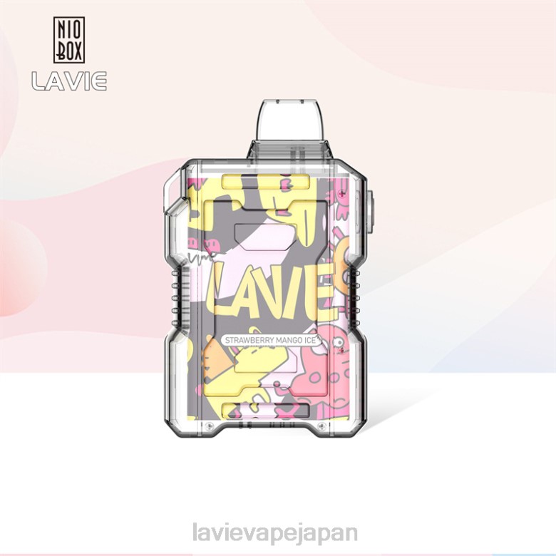 LAVIE Vape Tokyo - LAVIE NIO BOX 9000パフ ストロベリーマンゴーアイス 68P6190