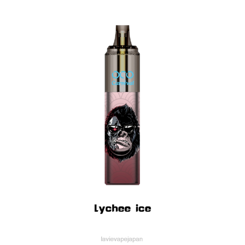 LAVIE Vape Tokyo - LAVIE OCO カーニバル10000パフ ライチアイス 68P6352