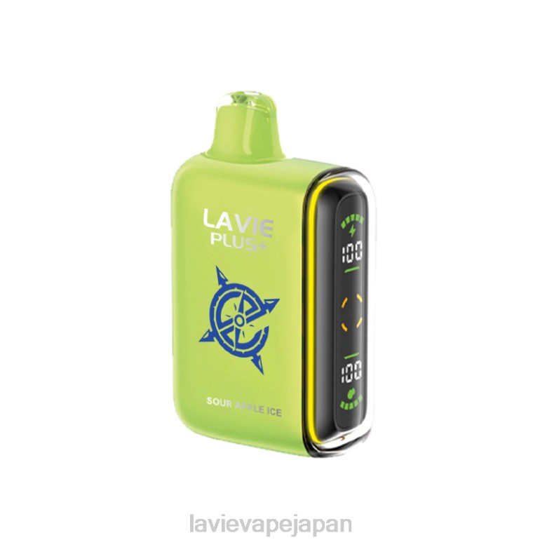 LAVIE Vape Tokyo - LAVIE PLUS 15000パフ 酸っぱいリンゴの氷 68P6100