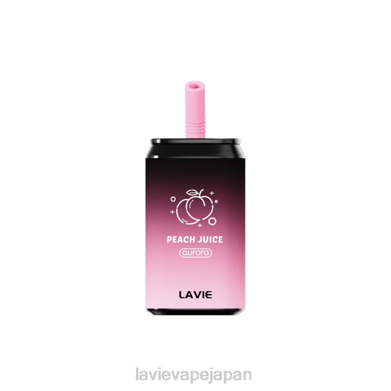 LAVIE 電子 煙 - LAVIE Aurora 11000パフ 桃ジュース 68P6144