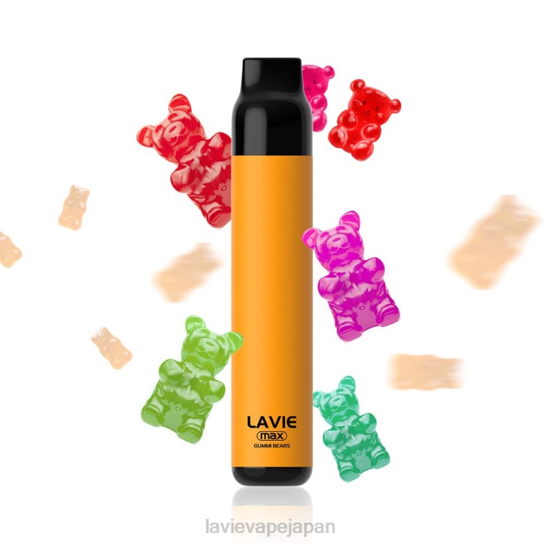 LAVIE 電子 煙 - LAVIE BAR 5000 パフ - 最大 グミベア 68P6282