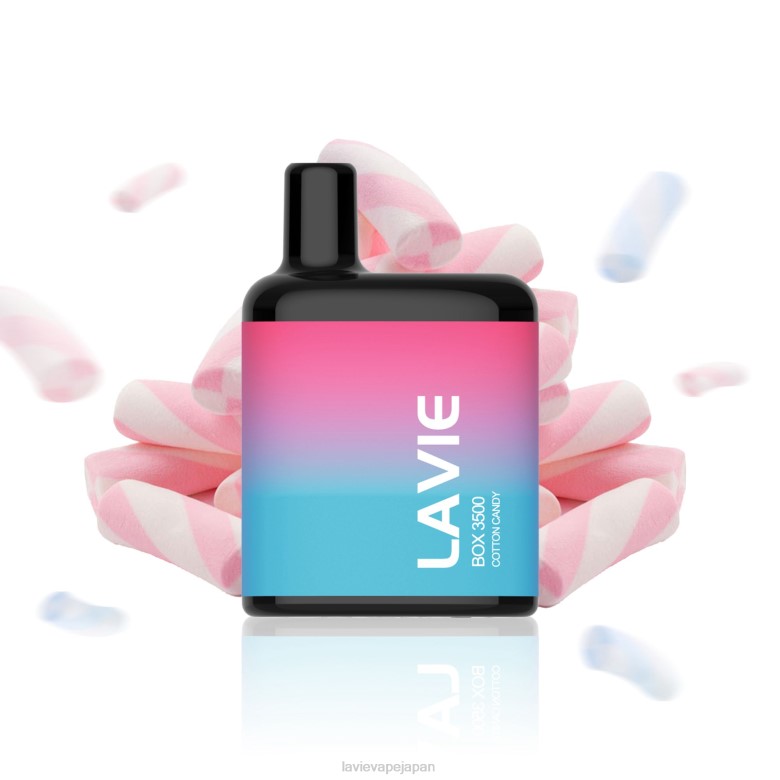 LAVIE 電子 煙 - LAVIE BOX 3500パフ 綿菓子 68P6210