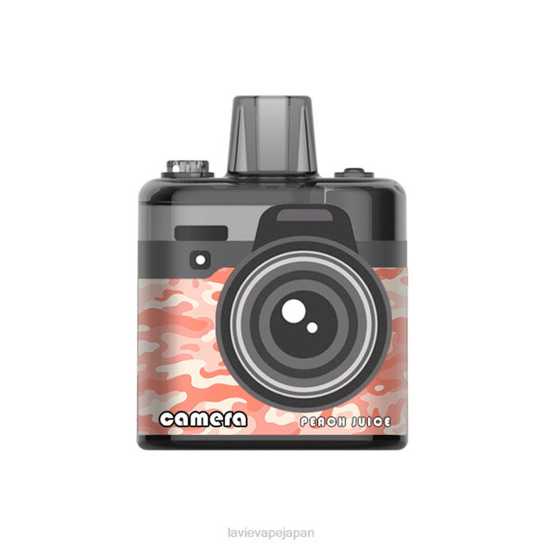 LAVIE 電子 煙 - LAVIE Camera 8000パフ 桃ジュース 68P6174