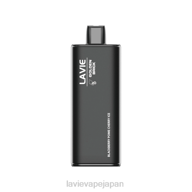 LAVIE 電子 煙 - LAVIE GOLDEN BRICK 10000パフ ブラックベリーポメチェリーアイス 68P654