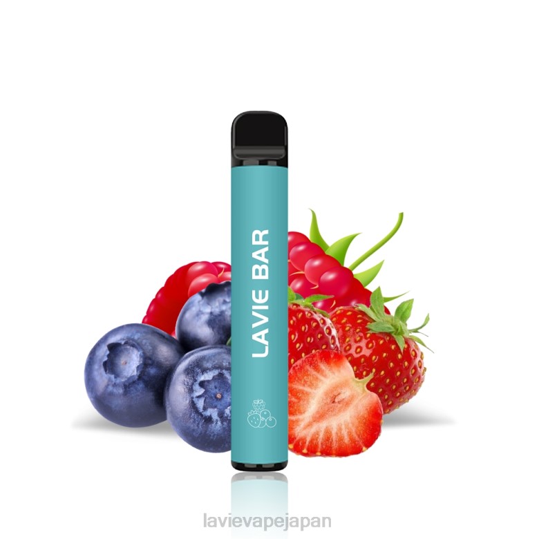 LAVIE 電子タバコ - LAVIE BAR 2バージョン 800パフ ミックスベリー 68P6323