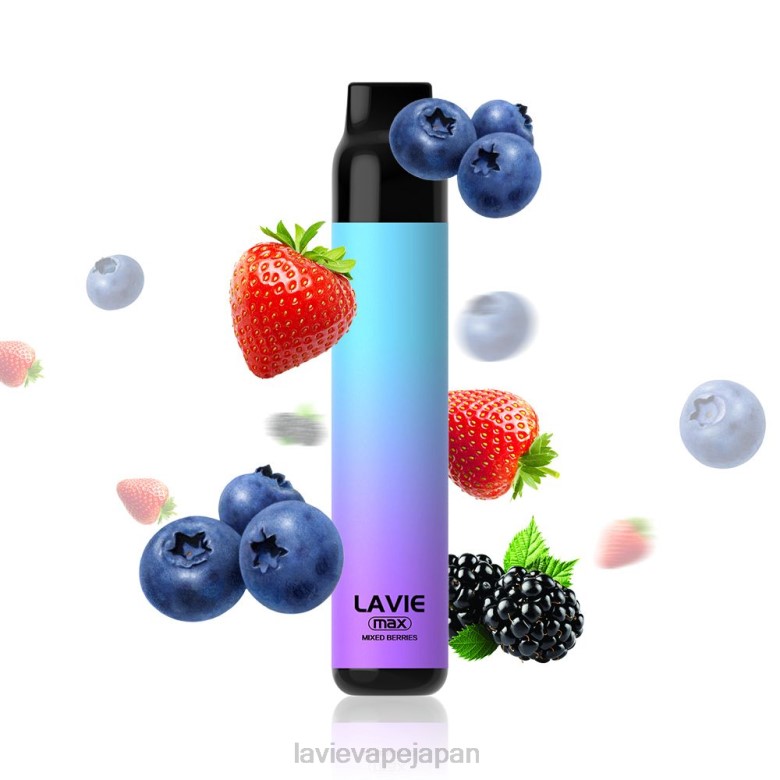 LAVIE 電子タバコ - LAVIE BAR 5000 パフ - 最大 ミックスベリー 68P6281