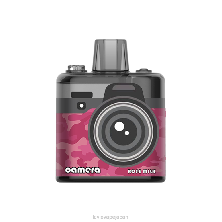 LAVIE 電子タバコ - LAVIE Camera 8000パフ ローズミルク 68P6167