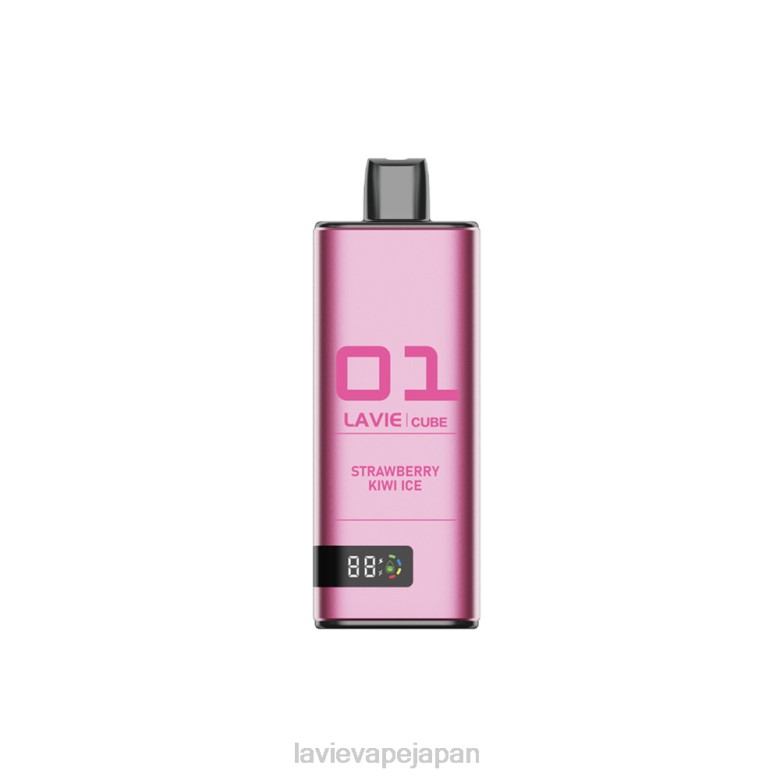 LAVIE 電子タバコ - LAVIE Cube 20000パフ ストロベリーキウイアイス 68P635