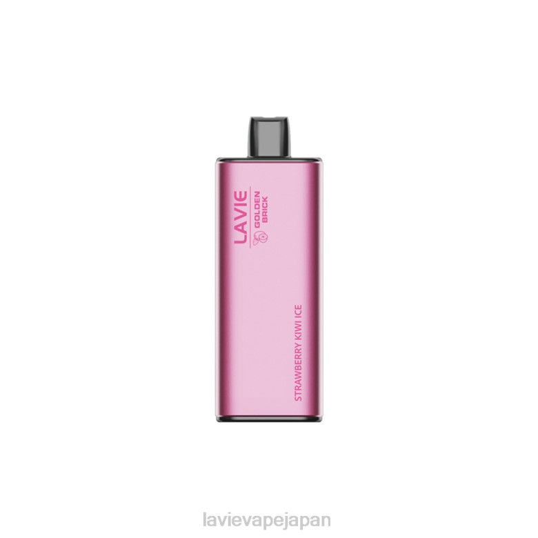 LAVIE 電子タバコ - LAVIE GOLDEN BRICK 10000パフ ストロベリーキウイアイス 68P665