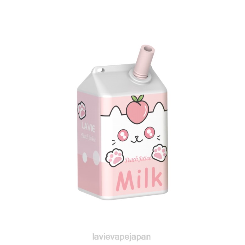 LAVIE 電子タバコ - LAVIE MILK 7000パフ 桃ジュース 68P6179