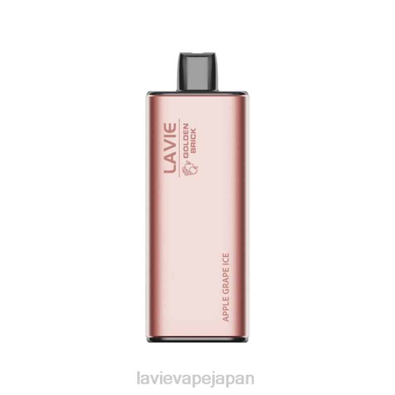LAVIE Vape Tokyo - LAVIE GOLDEN BRICK 10000パフ りんごぶどうアイス 68P652