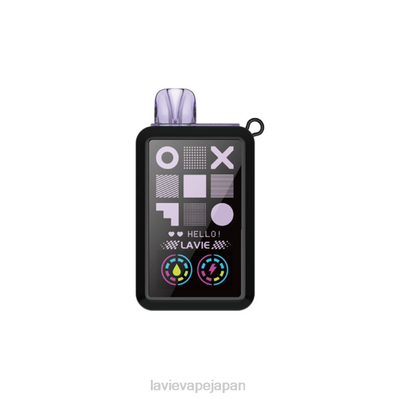 LAVIE Vape Japan - LAVIE Cyber 20000パフ グレープアイス/ミントアイス 68P627