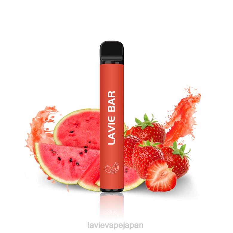 LAVIE Vape Japan - LAVIE BAR 2%バージョン 800パフ スイカイチゴ 68P6327